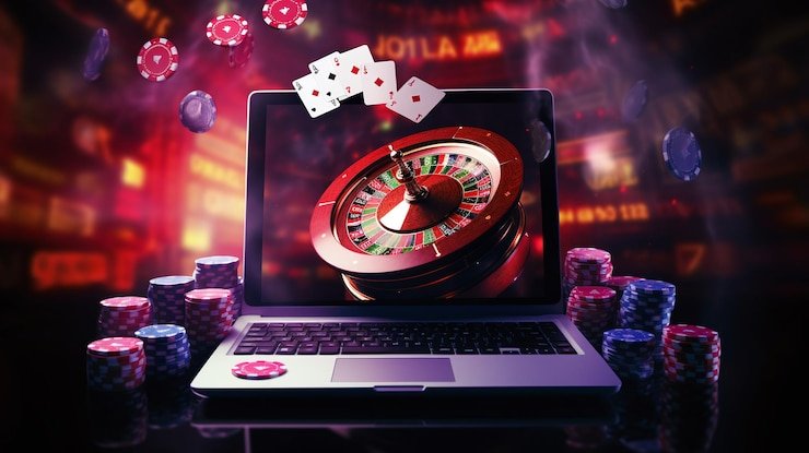 Ilustrasi jaringan afiliasi digital dengan koneksi antar pengguna dewasa di platform live808 Indonesia